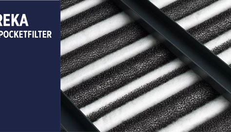 Veeg stofvrij dankzij de Multipocket filter in de Eureka veegmachines